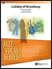 Lullaby of Broadway Jazz Ensemble sheet music cover Thumbnail